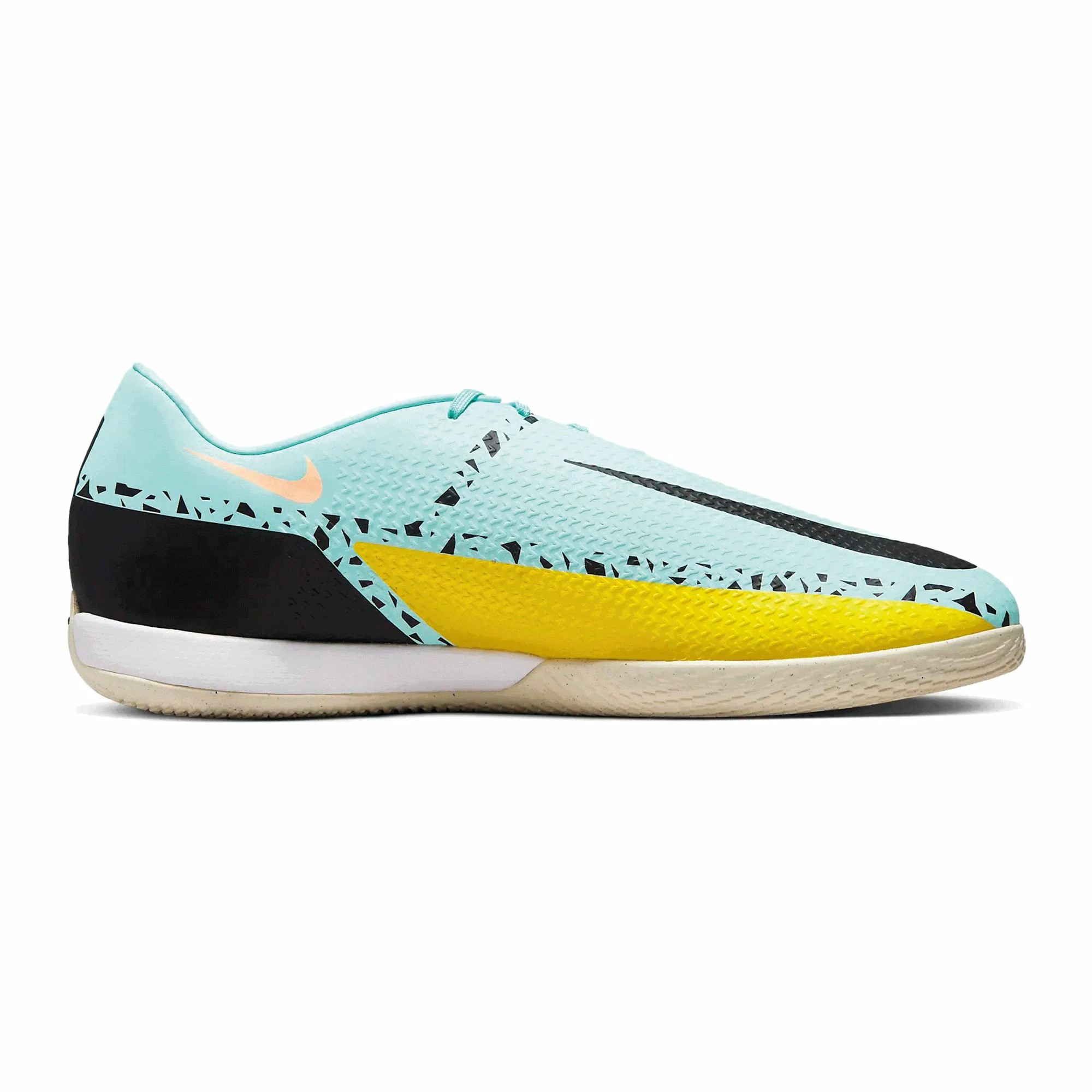 Nike Phantom GT2 Academy IC Hallenschuhe Herren Hellblau - Gelb - Schwarz 4 Nike Phantom GT2 Academy IC Hallenschuhe Herren Hellblau - Gelb - Schwarz – Bild 2