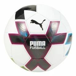 Puma Cage Fußball Weiß - Schwarz - Blau - Rosa