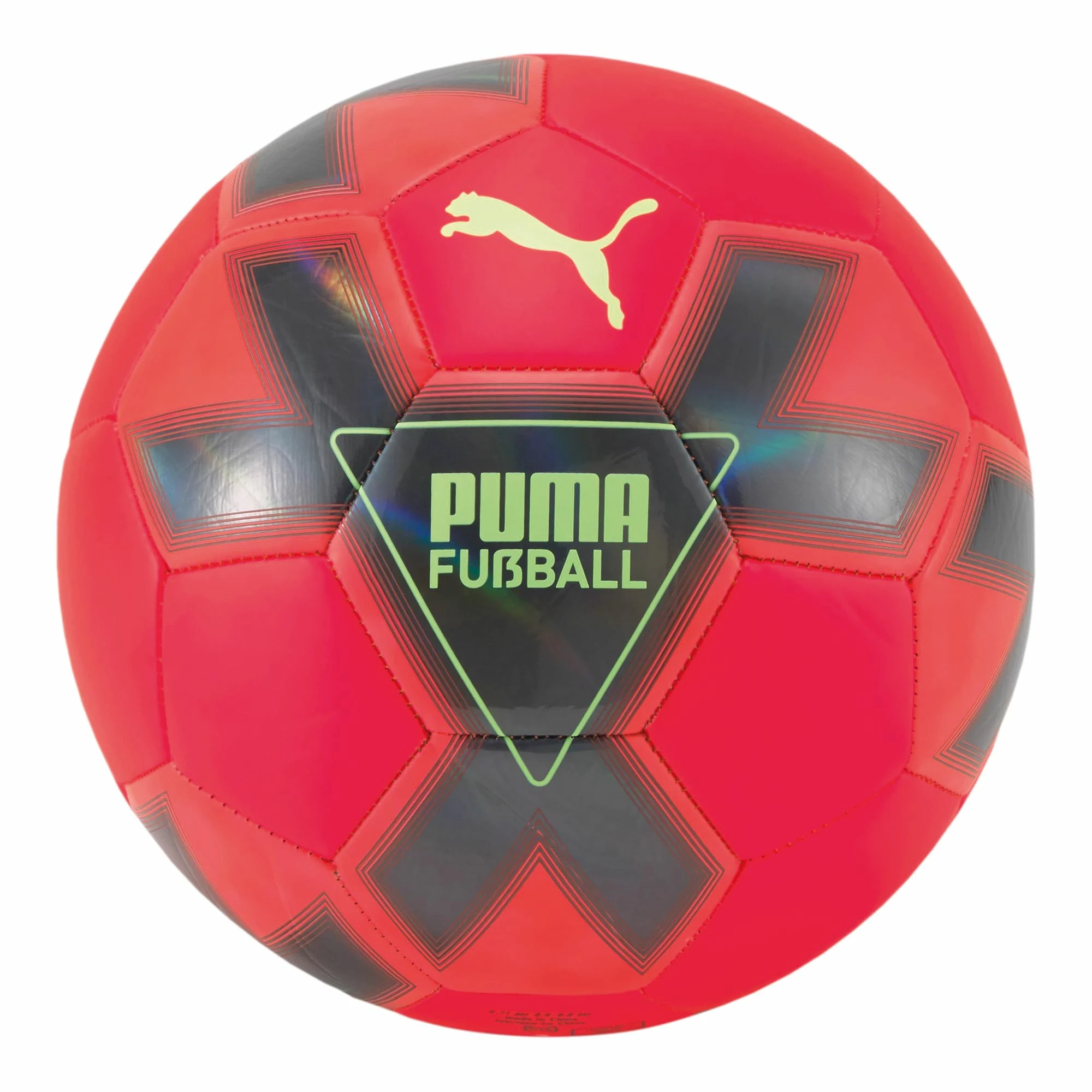 Puma Cage Fußball Schwarz - Rot - Grün