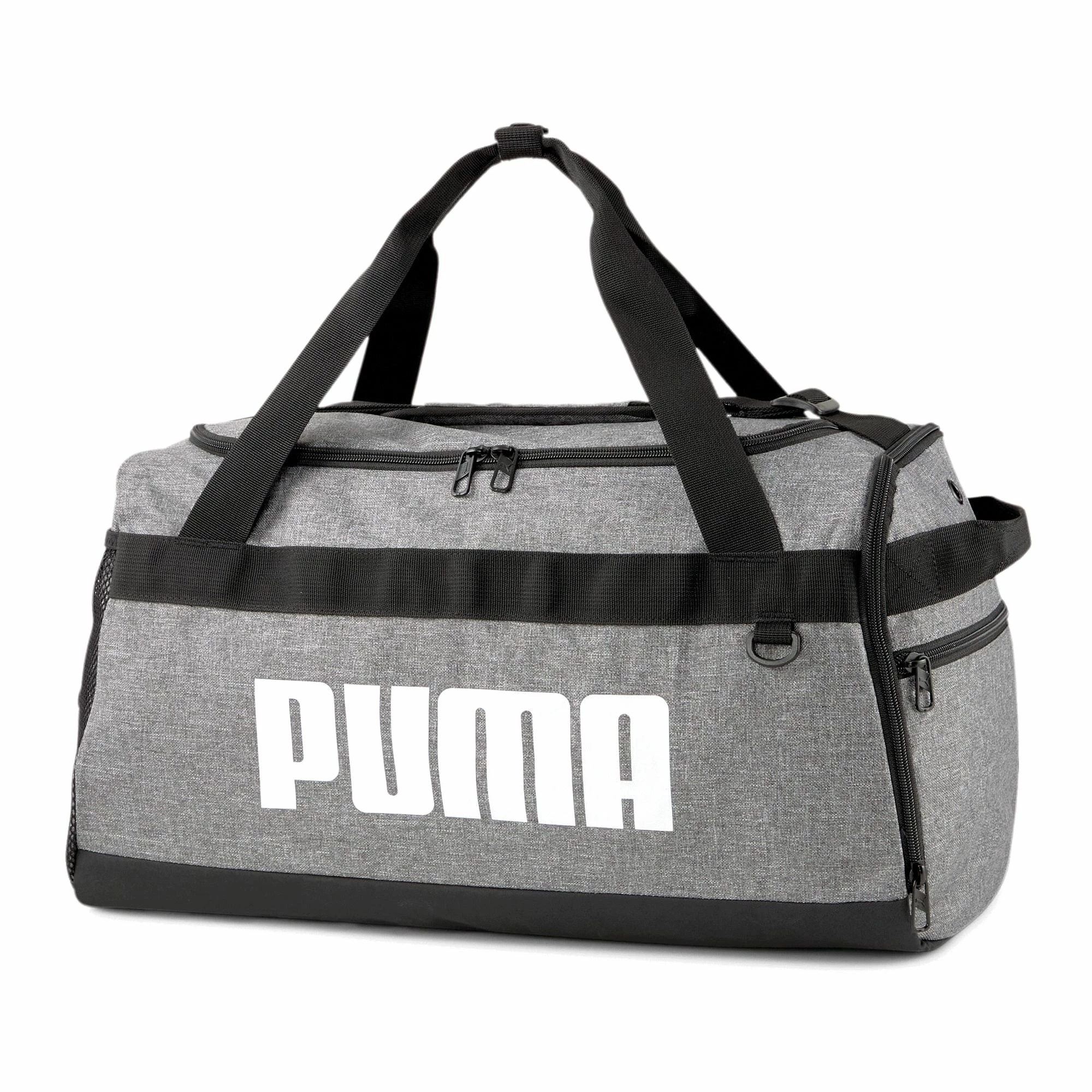 Puma Challenger Duffel S Sporttasche Grau - Schwarz - Weiß 3 Puma Challenger Duffel S Sporttasche Grau - Schwarz - Weiß