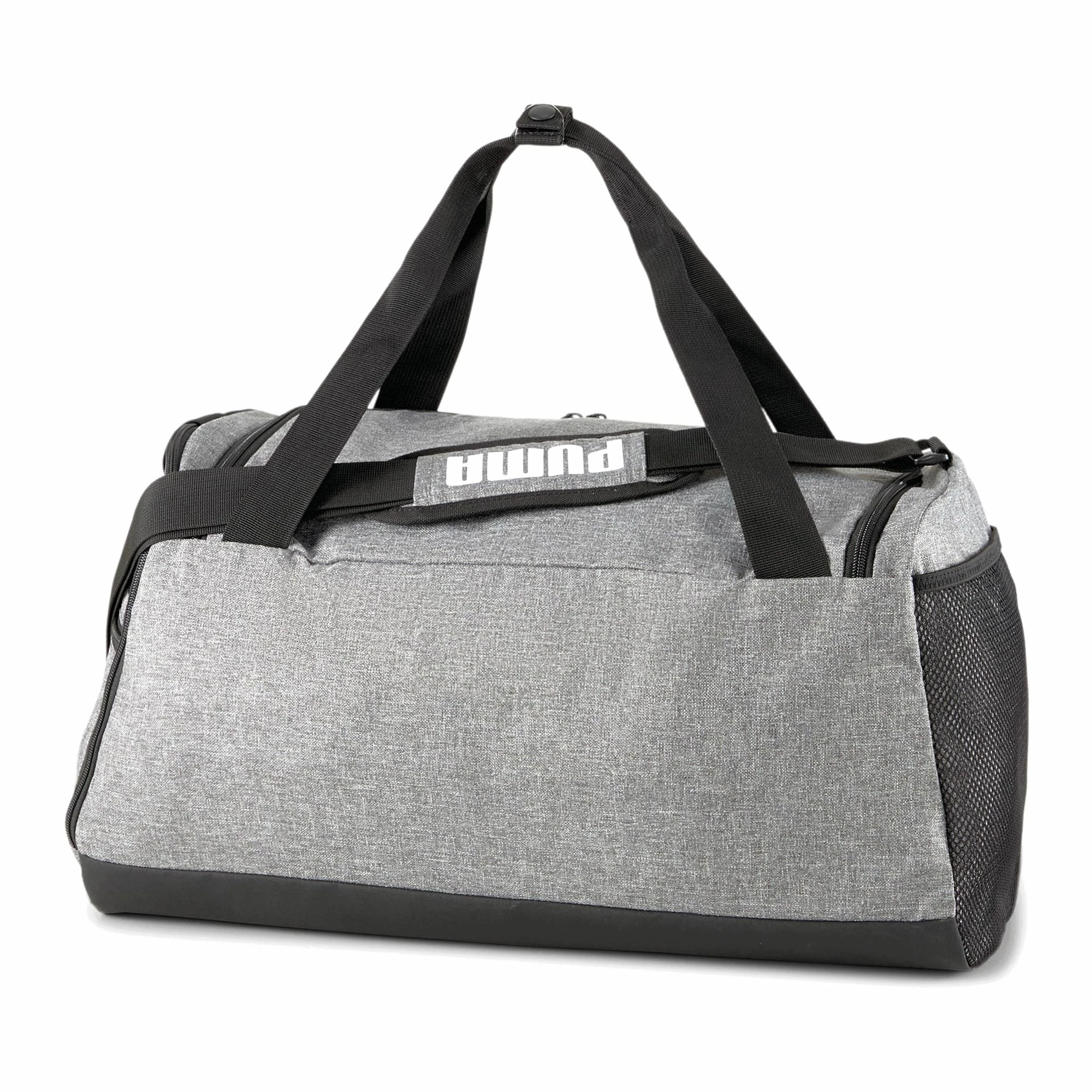 Puma Challenger Duffel S Sporttasche Grau - Schwarz - Weiß 4 Puma Challenger Duffel S Sporttasche Grau - Schwarz - Weiß – Bild 2
