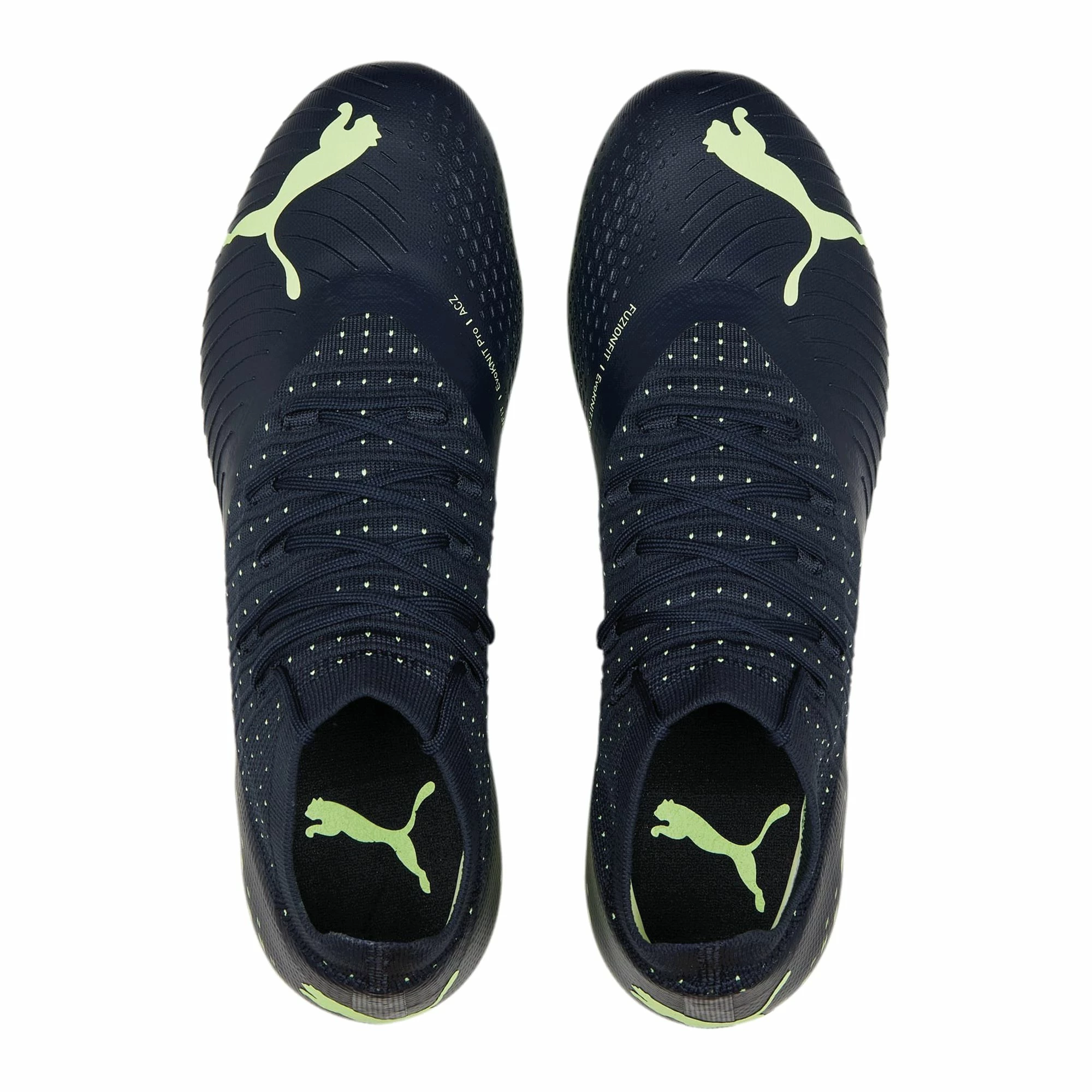 Puma Future 3.4 FG/AG Fußballschuhe Herren Dunkelblau - Lime Grün 7 Puma Future 3.4 FG/AG Fußballschuhe Herren Dunkelblau - Lime Grün – Bild 5