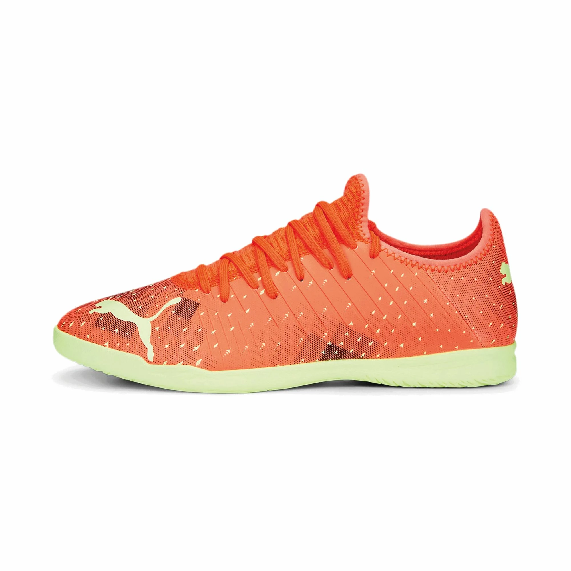 Puma Future 4.4 IT Indoor Fußballschuh Herren Orange - Limegrün – Bild 2
