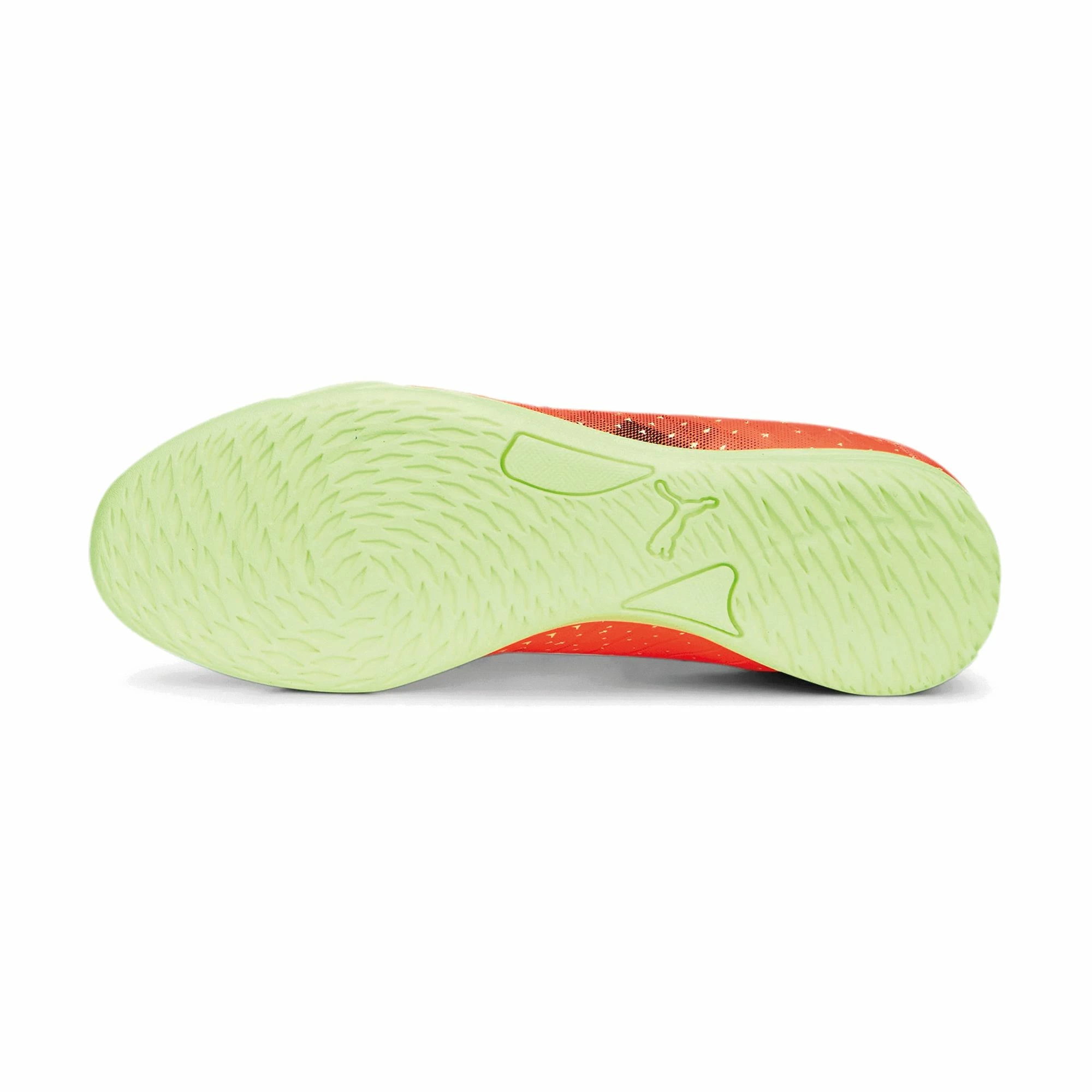 Puma Future 4.4 IT Indoor Fußballschuh Herren Orange - Limegrün – Bild 3