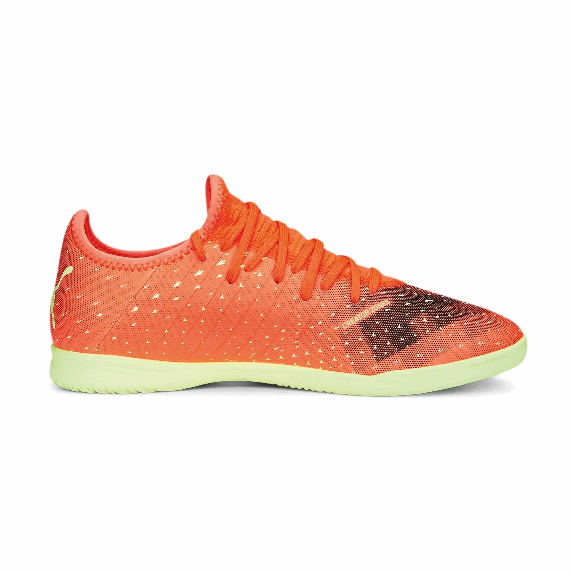 Puma Future 4.4 IT Indoor Fußballschuh Herren Orange - Limegrün – Bild 4