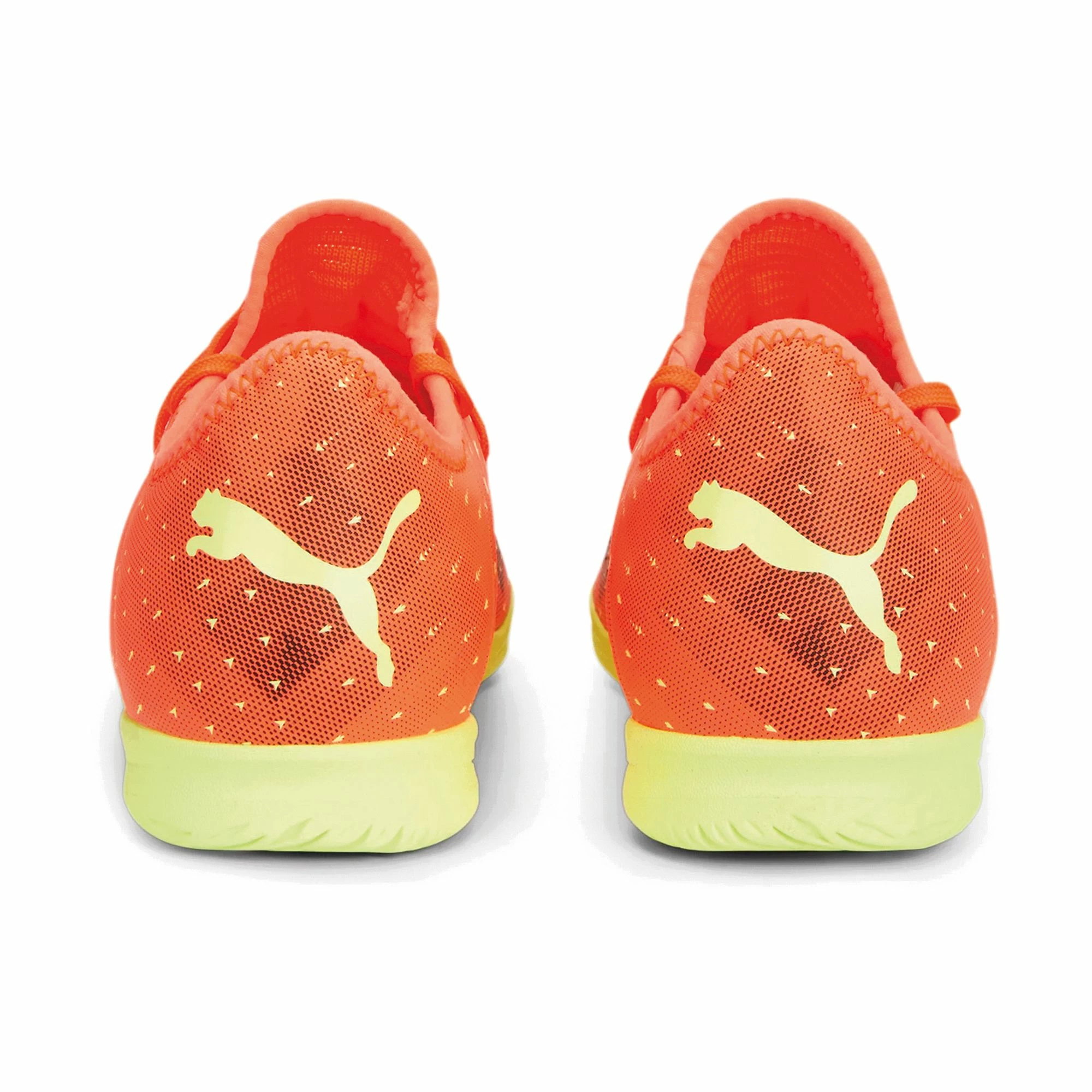 Puma Future 4.4 IT Indoor Fußballschuh Herren Orange - Limegrün – Bild 6
