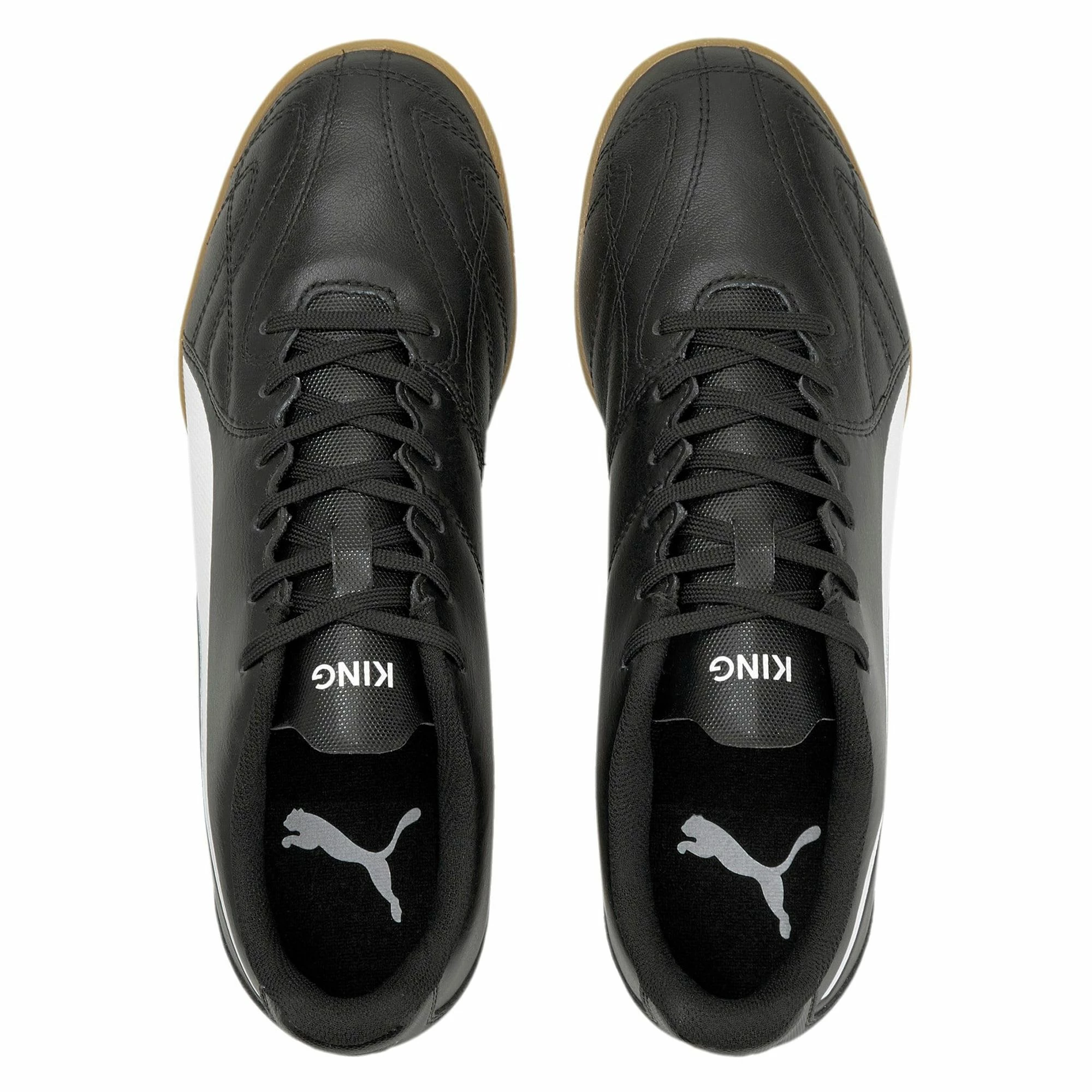 Puma Hero Pro 21 IT Hallenschuhe Herren Schwarz - Weiß – Bild 5