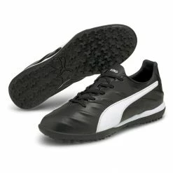 Puma King Pro 21 TT Fußballschuhe Herren Schwarz - Weiß