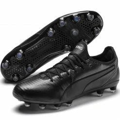 Puma King Pro FG Fußballschuhe Herren Schwarz