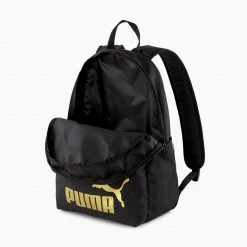 Puma Phase Rucksack Schwarz - Gold -PUMA-Shop Puma Phase Rugtas 3 2205240827