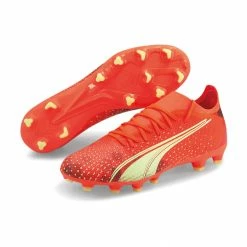 Puma Ultra Match FG/MG Fußballschuhe Senior Orange - Gelb