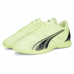 Puma Ultra Play IT Hallenschuhe Herren Limegrün - Schwarz