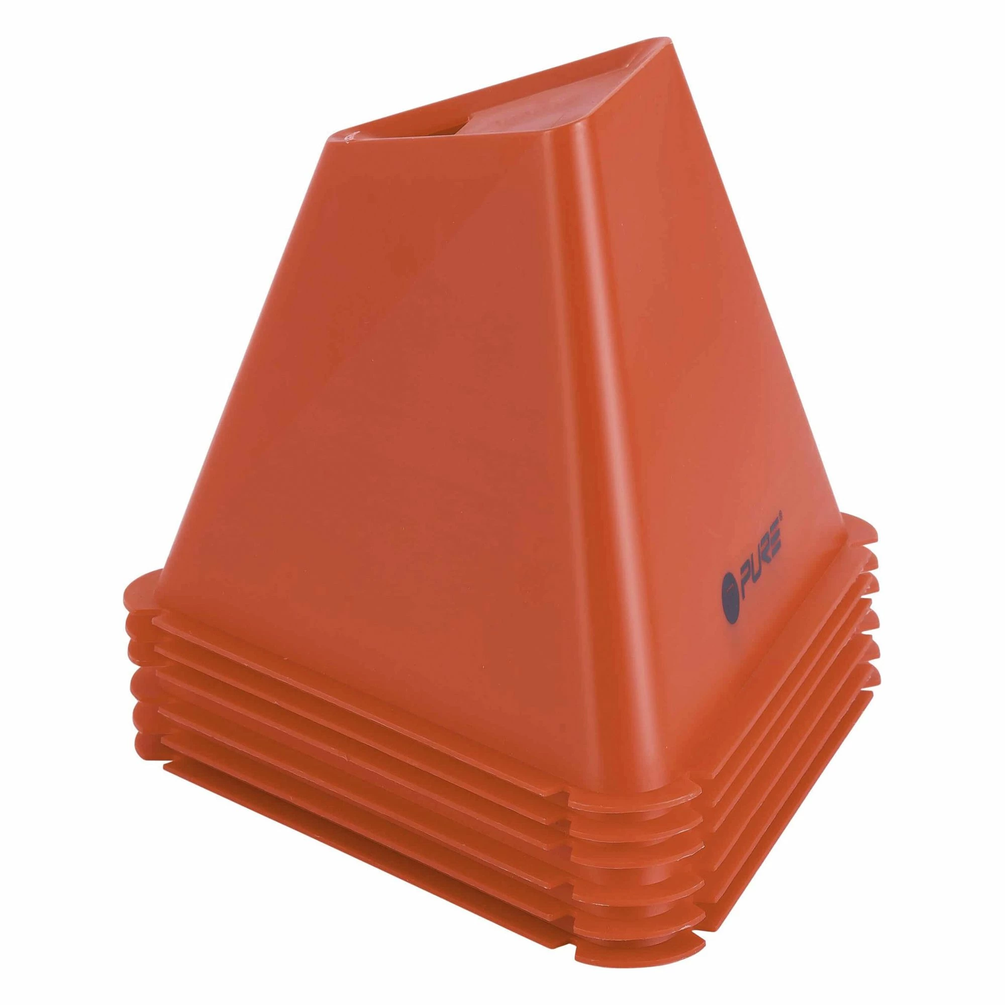 Pure2Improve Triangle Cones Set Rot - Schwarz – Bild 2