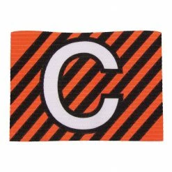 Stanno Captain Band Adjustable Orange - Schwarz - Weiß