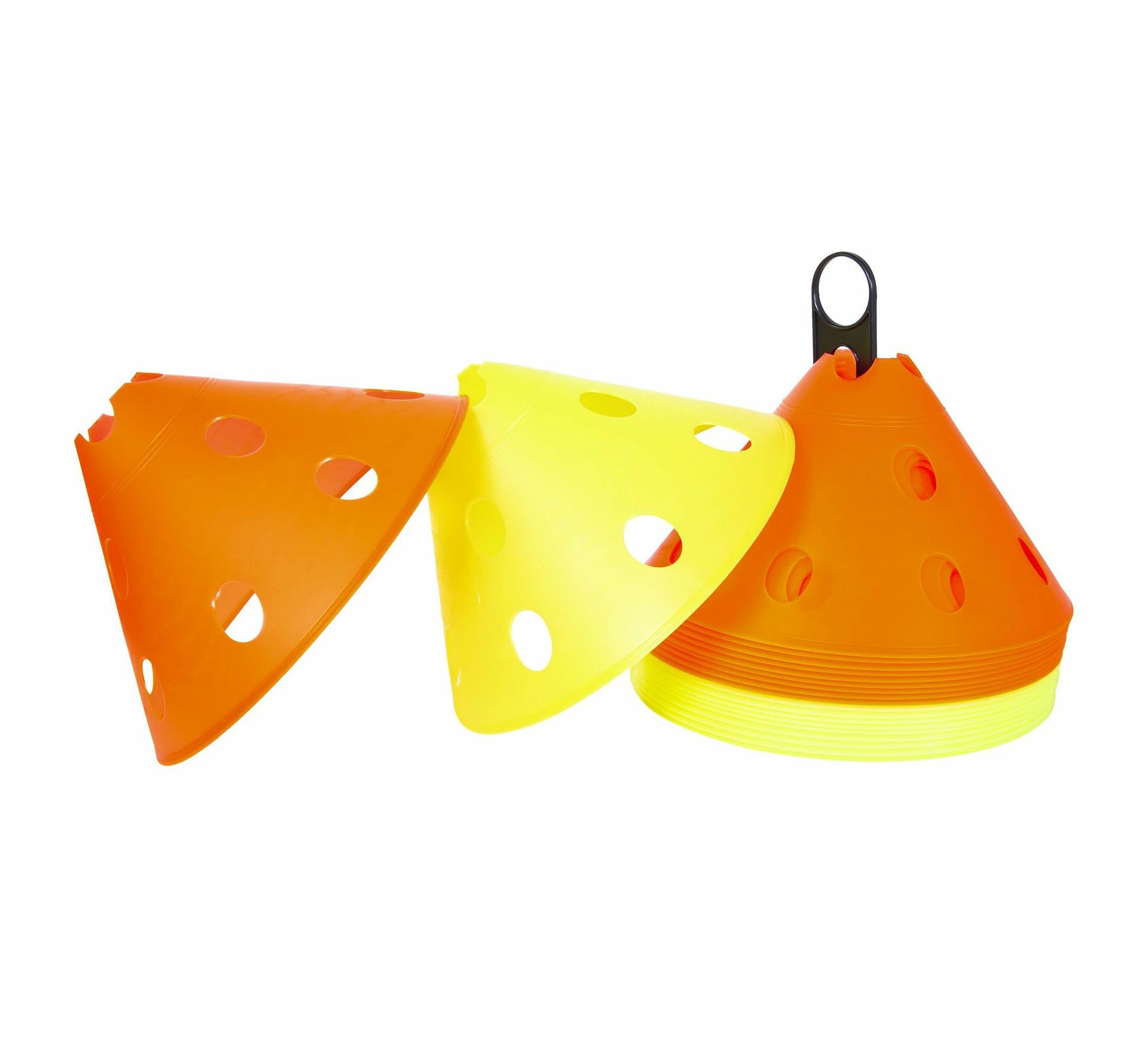 Stanno Disc Cones High Set (20x) Orange - Gelb – Bild 2