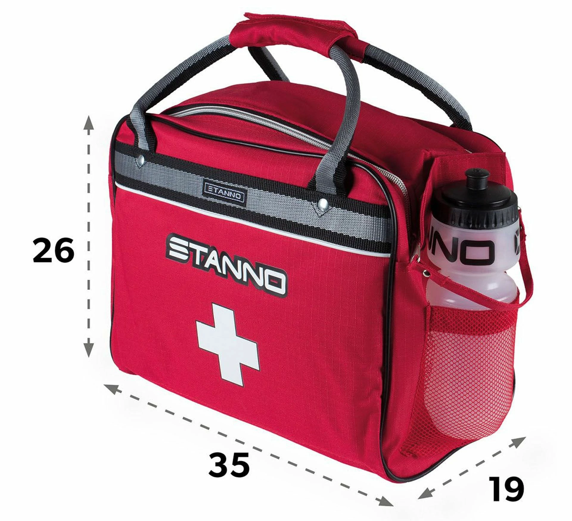 Stanno Medicine Bag Rot - Schwarz - Weiß – Bild 6